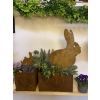 Zając Królik Zajączek ozdoba do doniczki, ogrodu figurka 10cm